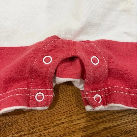 RL Striped 9M Onesie - Picture 4 of 5